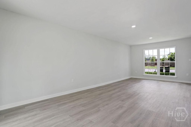 2204 Beaumont Dr, Savannah, GA 31406 - spare room with recessed lighting and wood finished floors