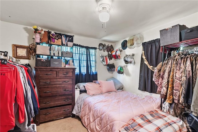 106 S Old Augusta Rd S, Rincon, GA 31326 - carpeted bedroom with ceiling fan