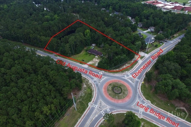 106 S Old Augusta Rd S, Rincon, GA 31326 - map / location featuring property parcel outlined