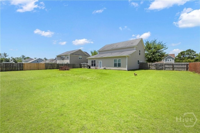 10 Broken Bit Rd, Ellabell, GA 31308 - back of house featuring a fenced backyard