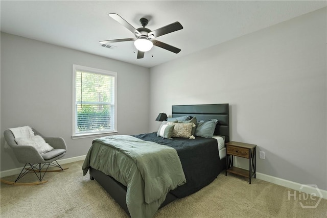 1175 Ralph Rahn Rd, Rincon, GA 31326 - bedroom featuring light carpet and ceiling fan
