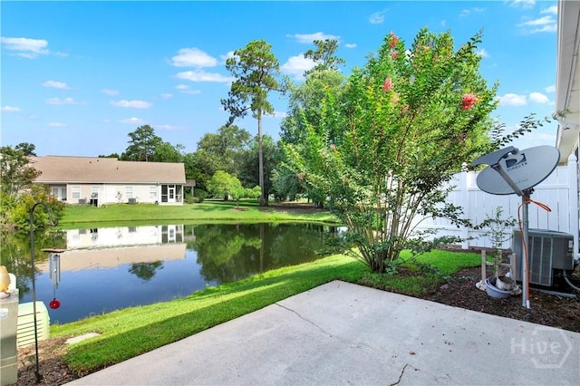 63 Stonelake Cir, Savannah, GA 31419 - view of patio / terrace with a water view