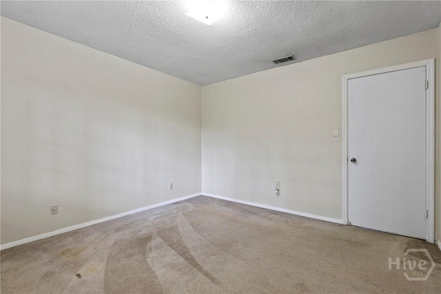 429 Edgewater Rd, Savannah, GA 31406 - carpeted spare room featuring a textured ceiling and baseboards