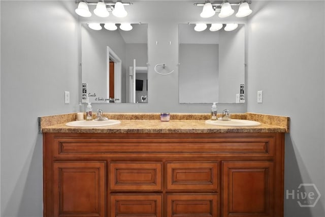 43 Gracie Ln NE, Ludowici, GA 31316 - bathroom featuring double vanity