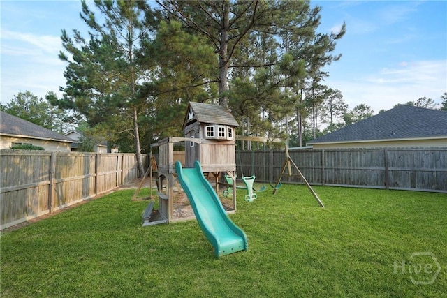 227 Chippingwood Cir, Pooler, GA 31322 - view of play area with a fenced backyard