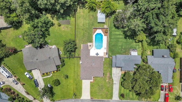 237 Robinson Loop, Richmond Hill, GA 31324 - drone / aerial view of a pool area