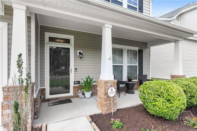 9 Melody Dr, Pooler, GA 31322 - view of exterior entry featuring covered porch