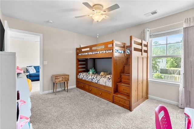 9 Melody Dr, Pooler, GA 31322 - bedroom with carpet floors and ceiling fan