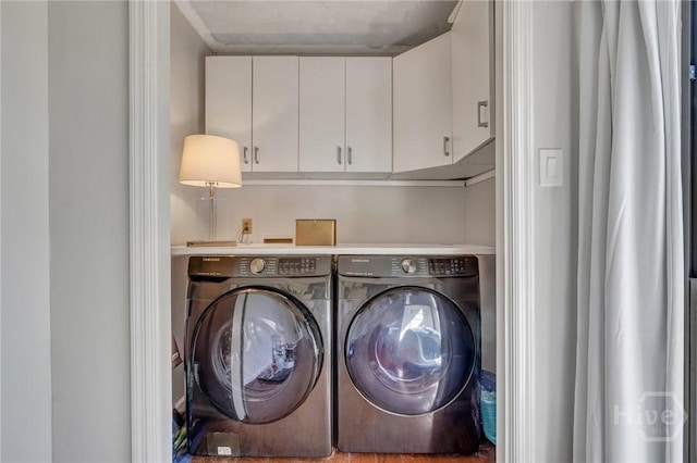 102 Phyllis Dr, Savannah, GA 31419 - washroom with washer and clothes dryer and cabinet space
