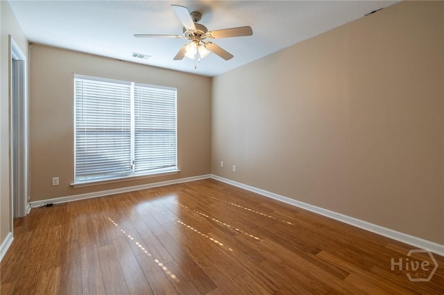 9 Sweetwater Ct, Savannah, GA 31419 - empty room featuring ceiling fan and wood finished floors