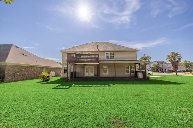 9 Sweetwater Ct, Savannah, GA 31419 - back of house featuring a yard and a deck
