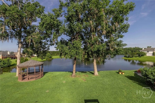 9 Sweetwater Ct, Savannah, GA 31419 - water view with a gazebo