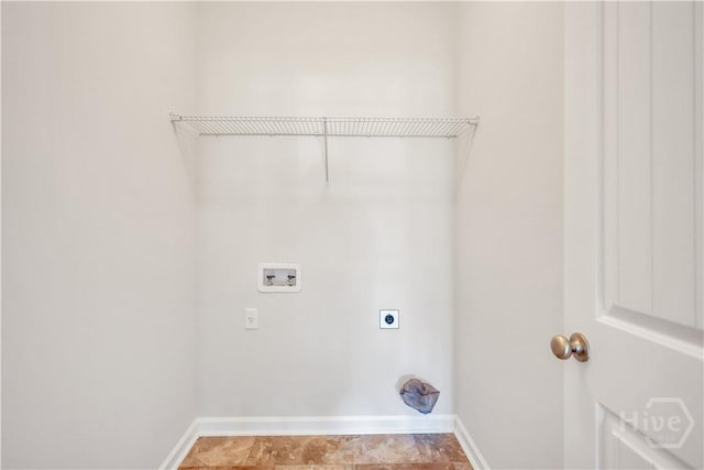89 NE Morgan Field Blvd, Ludowici, GA 31316 - laundry room featuring hookup for a washing machine and hookup for an electric dryer