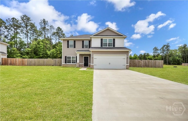89 NE Morgan Field Blvd, Ludowici, GA 31316 - traditional-style house with driveway and an attached garage