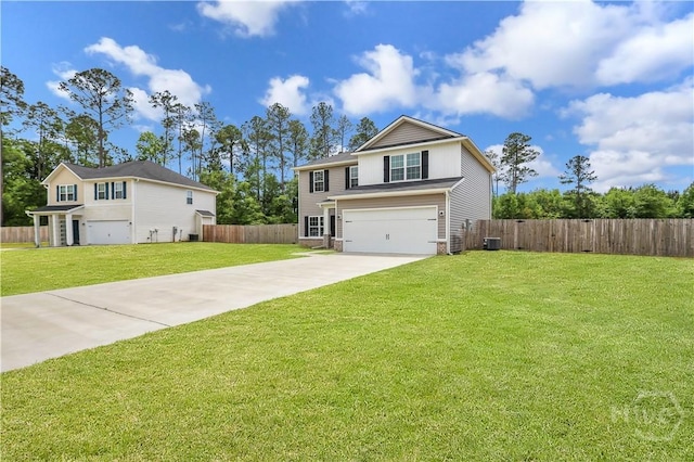 89 NE Morgan Field Blvd, Ludowici, GA 31316 - traditional-style home featuring a garage and concrete driveway