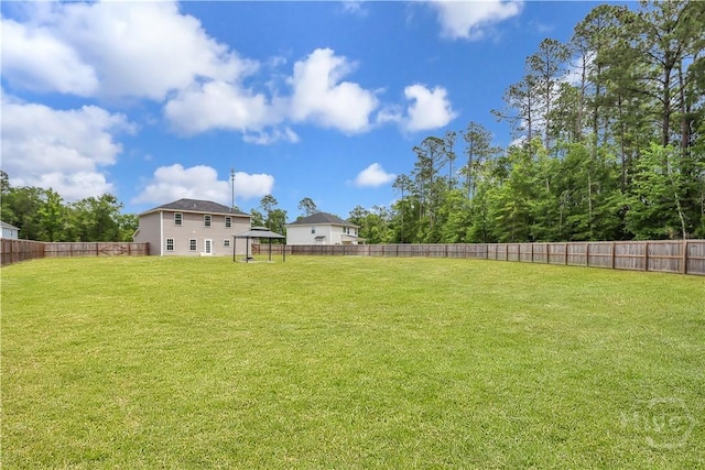 89 NE Morgan Field Blvd, Ludowici, GA 31316 - fenced backyard with a gazebo