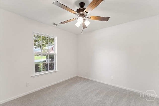 413 Roberts Way, Rincon, GA 31326 - empty room featuring light carpet and a ceiling fan