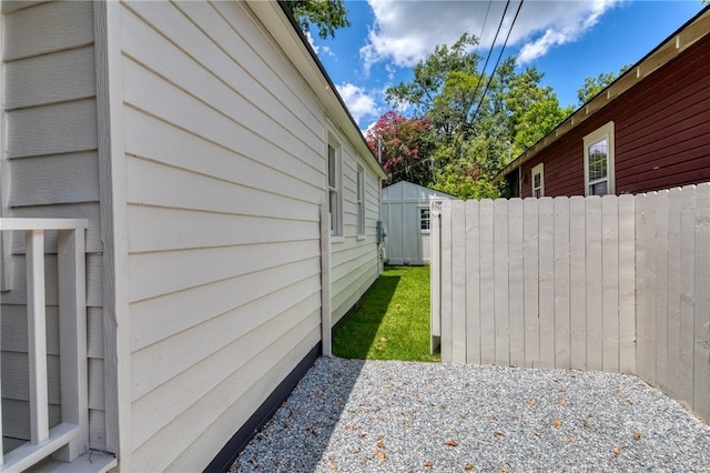 2125 Atlantic Ave, Savannah, GA 31401 - view of property exterior featuring a storage shed and a patio