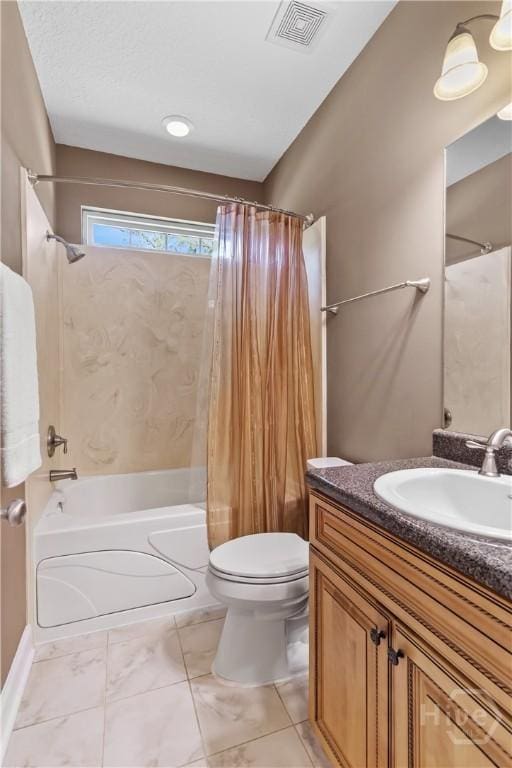 287 Sandpiper Rd, Midway, GA 31320 - full bath featuring shower / bathtub combination with curtain and vanity