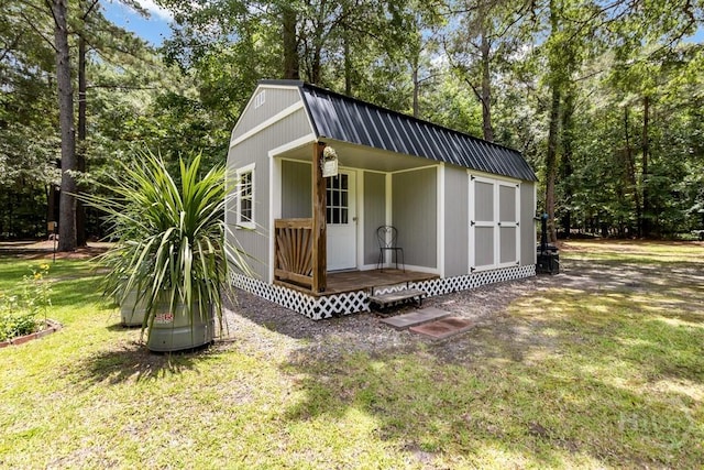 287 Sandpiper Rd, Midway, GA 31320 - view of outbuilding featuring view of wooded area