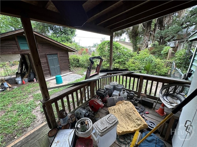 2024 E 50th St, Savannah, GA 31404 - view of deck