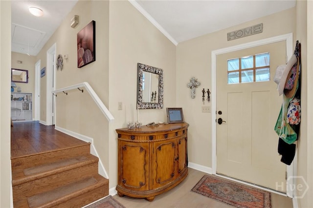 119 Catalina Dr, Tybee Island, GA 31328 - foyer featuring wood finished floors