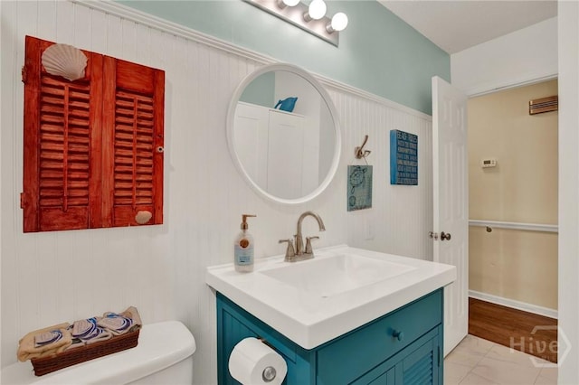 119 Catalina Dr, Tybee Island, GA 31328 - half bathroom featuring vanity and toilet