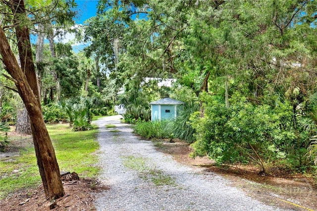 119 Catalina Dr, Tybee Island, GA 31328 - view of dirt / gravel driveway