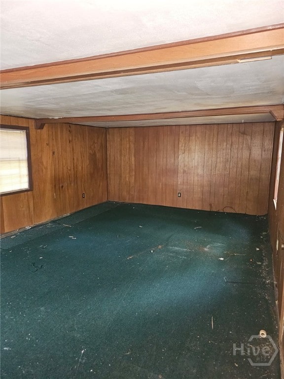 1222 NE 36th St, Savannah, GA 31404 - empty room featuring carpet and wooden walls