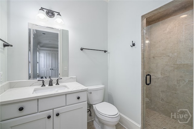 83 Waterway Dr, Savannah, GA 31411 - full bathroom with a shower stall and vanity