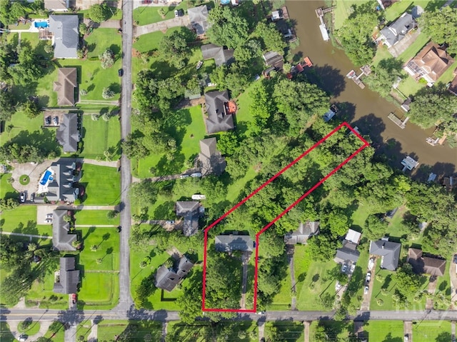 397 Hunt Dr, Savannah, GA 31406 - aerial view of residential area featuring property boundaries highlighted