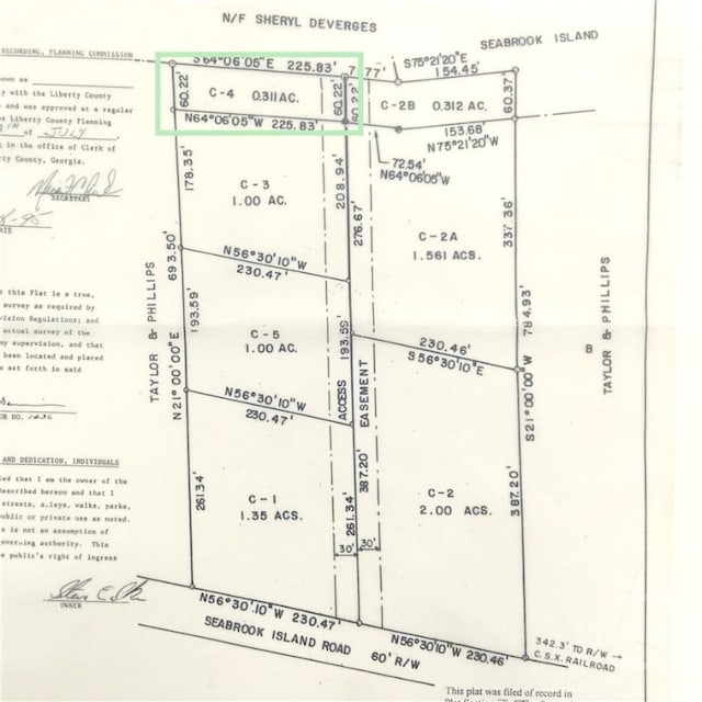 0 Seabrook Ln, Midway, GA 31320