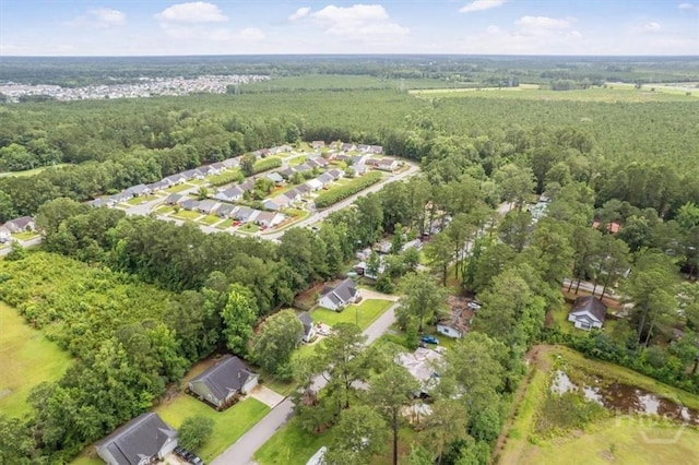 275 Carter St, Richmond Hill, GA 31324 - aerial view of property's location with a forest and nearby suburban area
