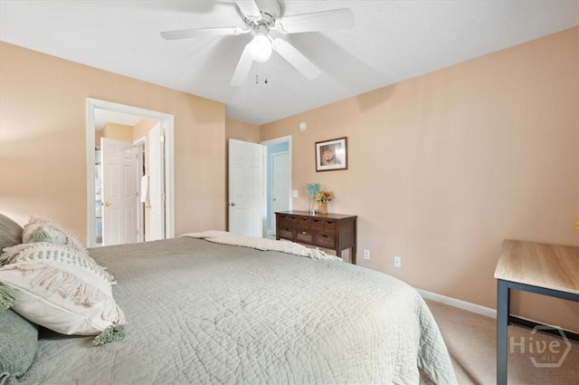 275 Carter St, Richmond Hill, GA 31324 - bedroom with carpet flooring and ceiling fan