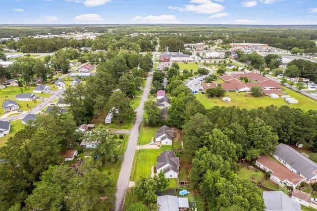 275 Carter St, Richmond Hill, GA 31324 - aerial view of property and surrounding area with nearby suburban area