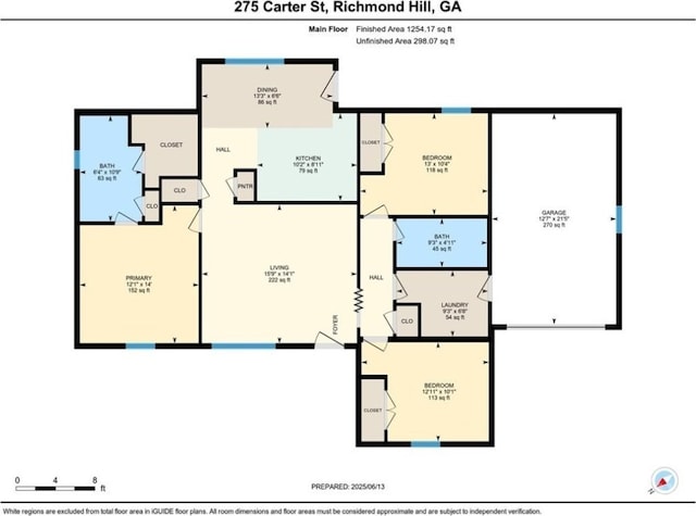 275 Carter St, Richmond Hill, GA 31324 - view of room layout