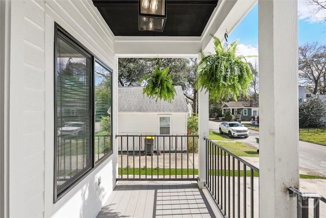 1212 Seiler Ave, Savannah, GA 31404 - view of covered porch