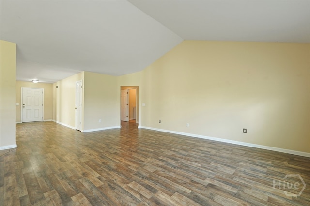 31 Cottingham Way, Pooler, GA 31322 - unfurnished room with wood finished floors and lofted ceiling