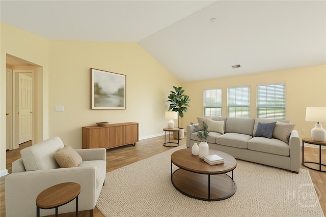 31 Cottingham Way, Pooler, GA 31322 - living room featuring wood finished floors and lofted ceiling
