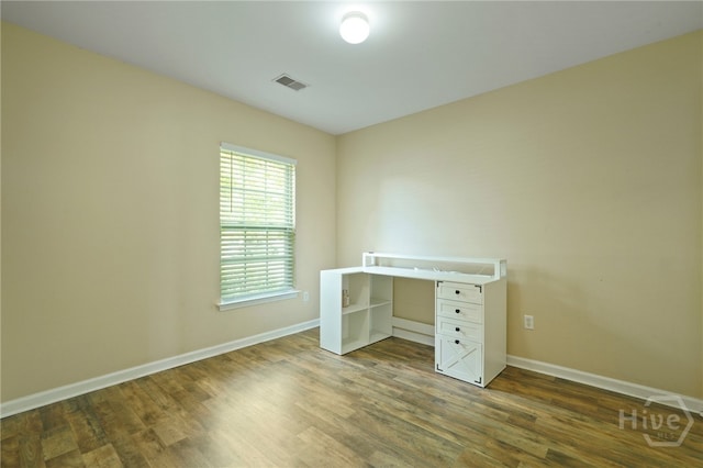 31 Cottingham Way, Pooler, GA 31322 - unfurnished office featuring baseboards and dark wood-style floors