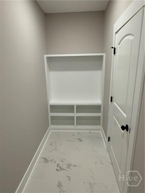 2310 Coakley St, Savannah, GA 31404 - mudroom featuring light marble finish floors