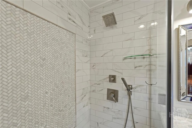 209 E 66th St, Savannah, GA 31405 - bathroom view of a tile shower