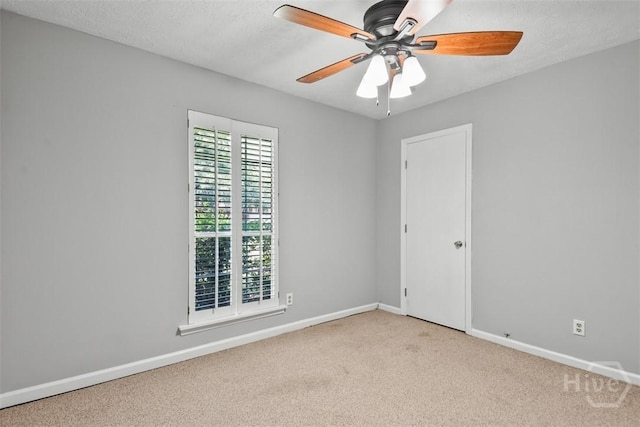 904 Mill Dr, Savannah, GA 31419 - empty room featuring ceiling fan and carpet