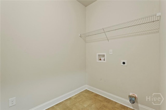 153 Whirlwind Way, Guyton, GA 31312 - laundry area featuring hookup for an electric dryer and washer hookup