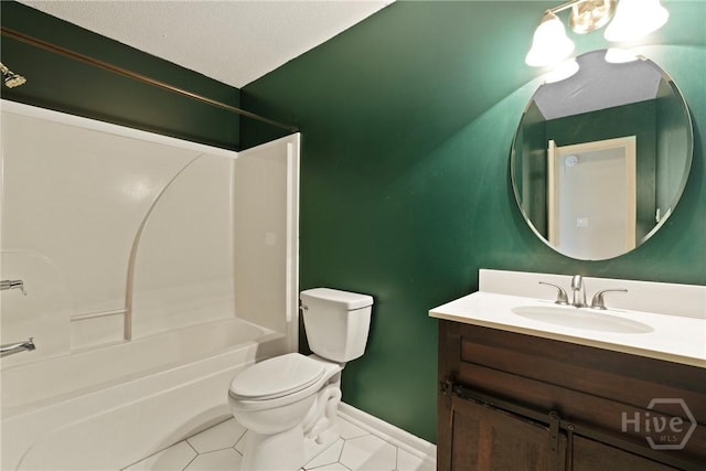 7305 Leghorn St, Savannah, GA 31406 - full bathroom featuring vanity, tub / shower combination, and tile patterned flooring