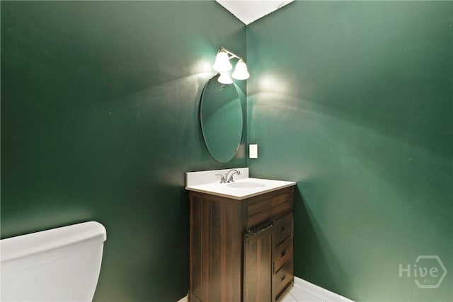 7305 Leghorn St, Savannah, GA 31406 - half bathroom with vanity and toilet
