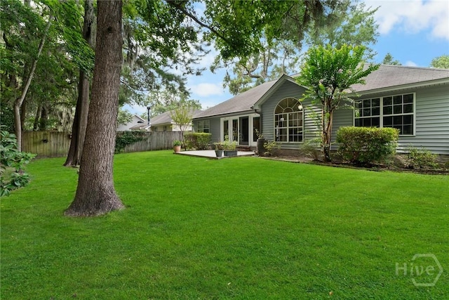 178 Junco Way, Savannah, GA 31419 - rear view of property featuring french doors and a patio area