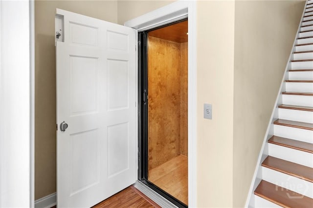 903 River Oaks Dr Unit 903, Richmond Hill, GA 31324 - stairs with wood finished floors