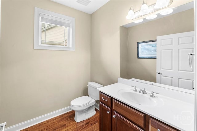 903 River Oaks Dr Unit 903, Richmond Hill, GA 31324 - half bathroom with wood finished floors and vanity