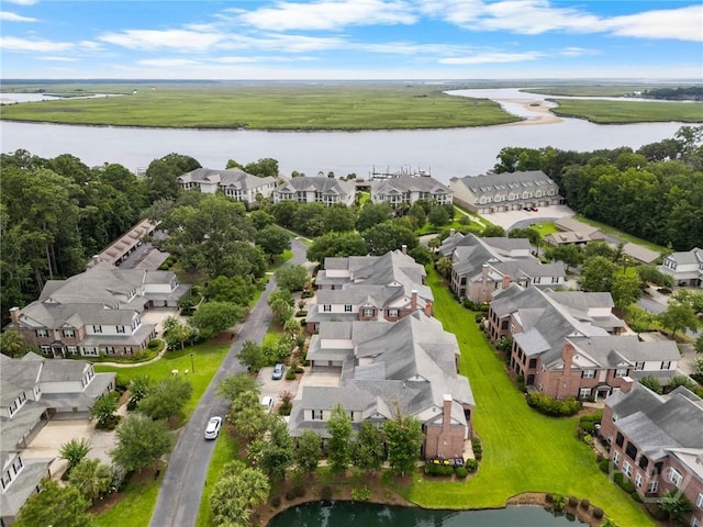 903 River Oaks Dr Unit 903, Richmond Hill, GA 31324 - aerial perspective of suburban area with a large body of water